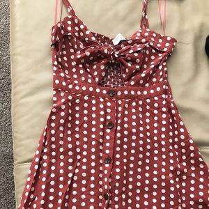 Polka dot sundress